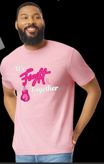 Breast Cancer We Fight Together T-shrt